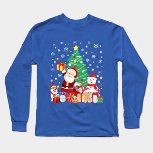 Funny Christmas Shirt Merry Christmas For Boys Girls Long Sleeve T-Shirt